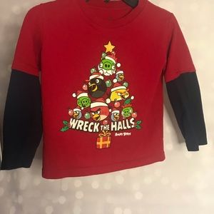 Angry Birds long sleeve Tshirt - size 4T
